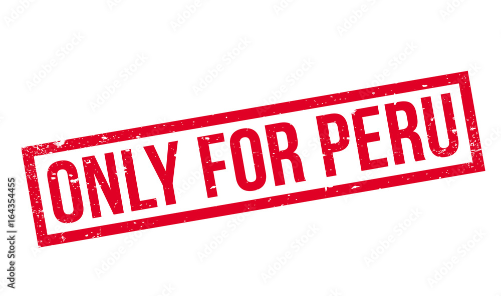 Only For Peru rubber stamp. Grunge design with dust scratches. Effects can be easily removed for a clean, crisp look. Color is easily changed. Only For Peru rubber stamp. Grunge design with dust scratches. Effects can be easily removed for a clean, crisp look. Color is easily changed.