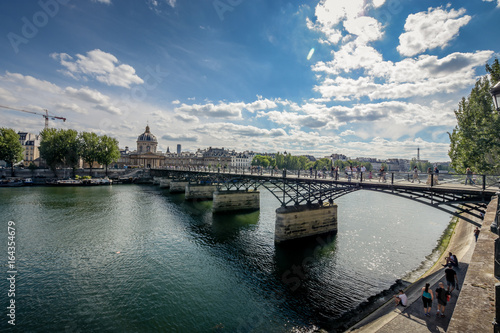 Paris bridge across the river.