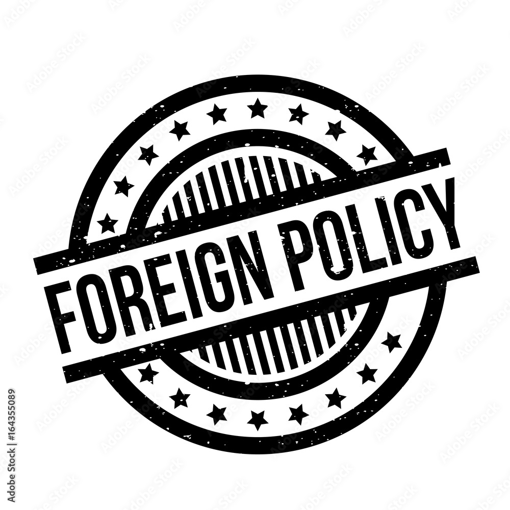 Foreign Policy rubber stamp. Grunge design with dust scratches. Effects can be easily removed for a clean, crisp look. Color is easily changed. Foreign Policy rubber stamp. Grunge design with dust scratches. Effects can be easily removed for a clean, crisp look. Color is easily changed.