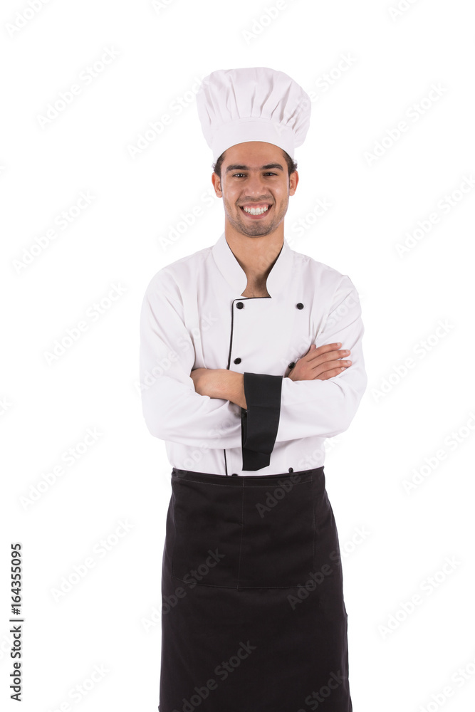 Smiling young chef Smiling young chef