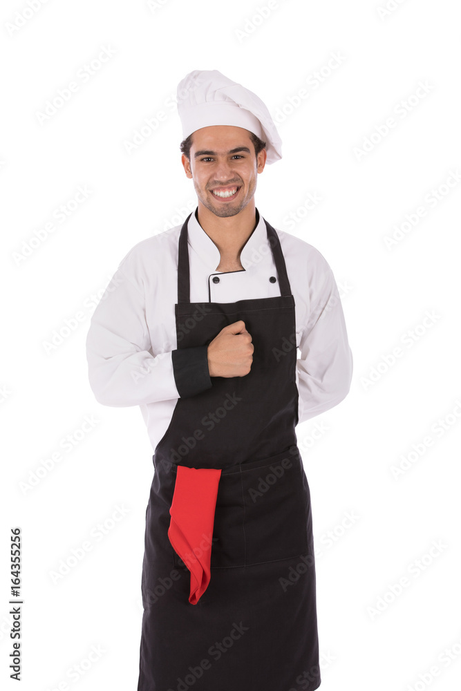 Smiling young chef Smiling young chef