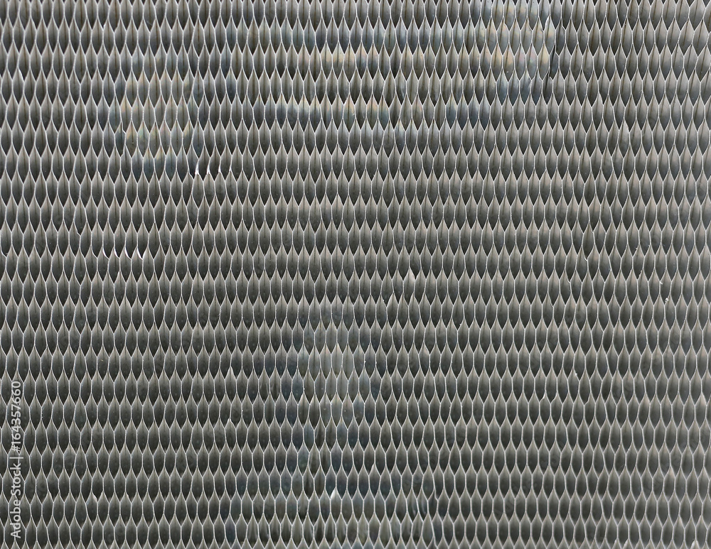 Aluminium honeycomb grid texture. Aluminium honeycomb grid texture.