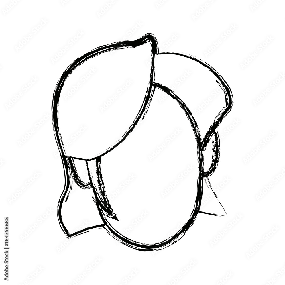 female head avatar cartoon people female head avatar cartoon people