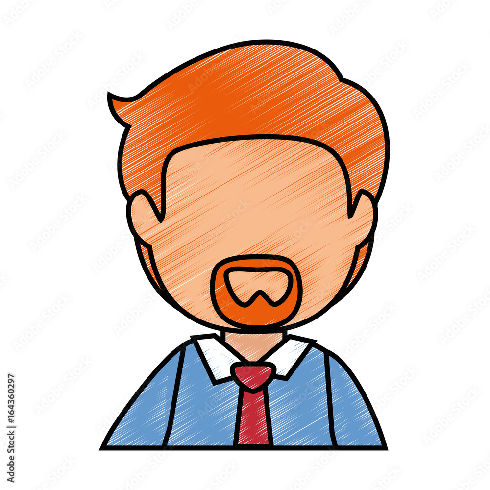 avatar businessman icon over white background colorful design vector illustration avatar businessman icon over white background colorful design vector illustration