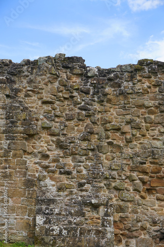 Medieval castle wall 