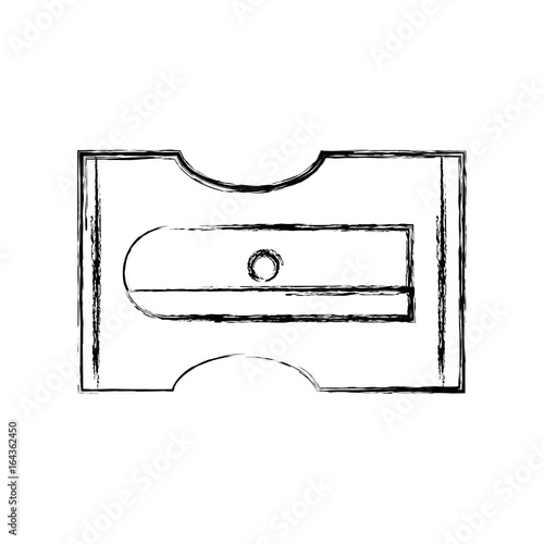 sharpener pencil tool school icon