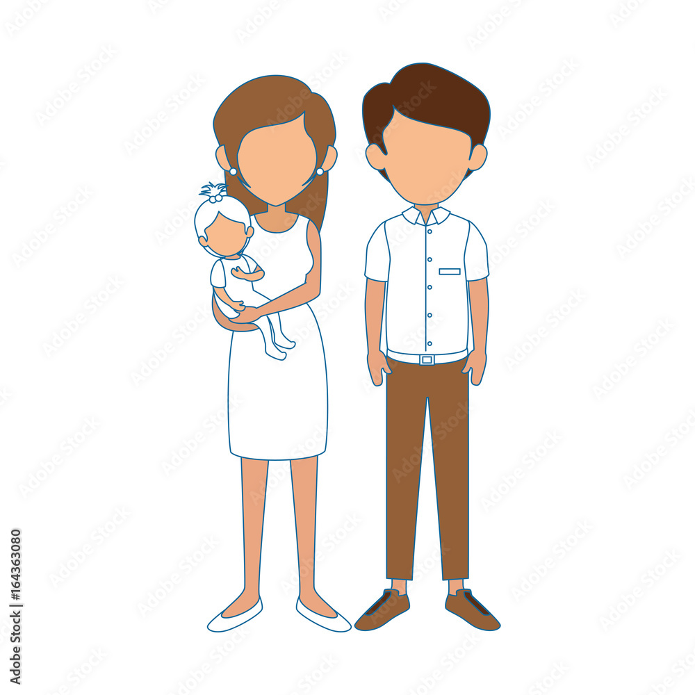 family with kids icon over white background colorful design vector illustration family with kids icon over white background colorful design vector illustration