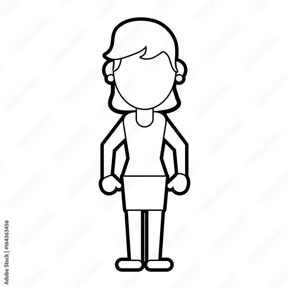 woman vector illustration