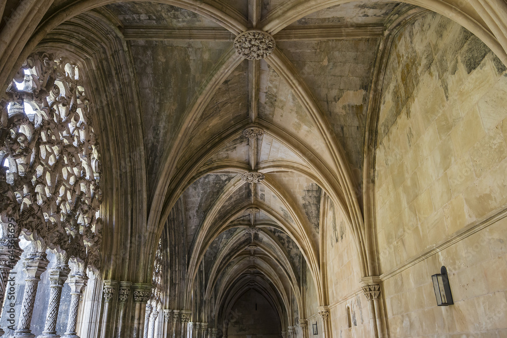 Batalha monastery, in Batahla, Portugal