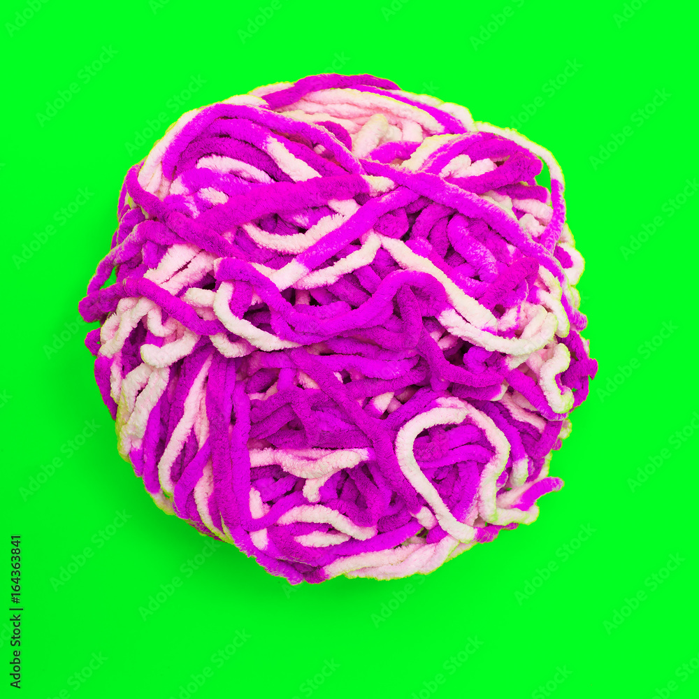 Fototapeta premium Acid Yarn Surreal Minimal Art design
