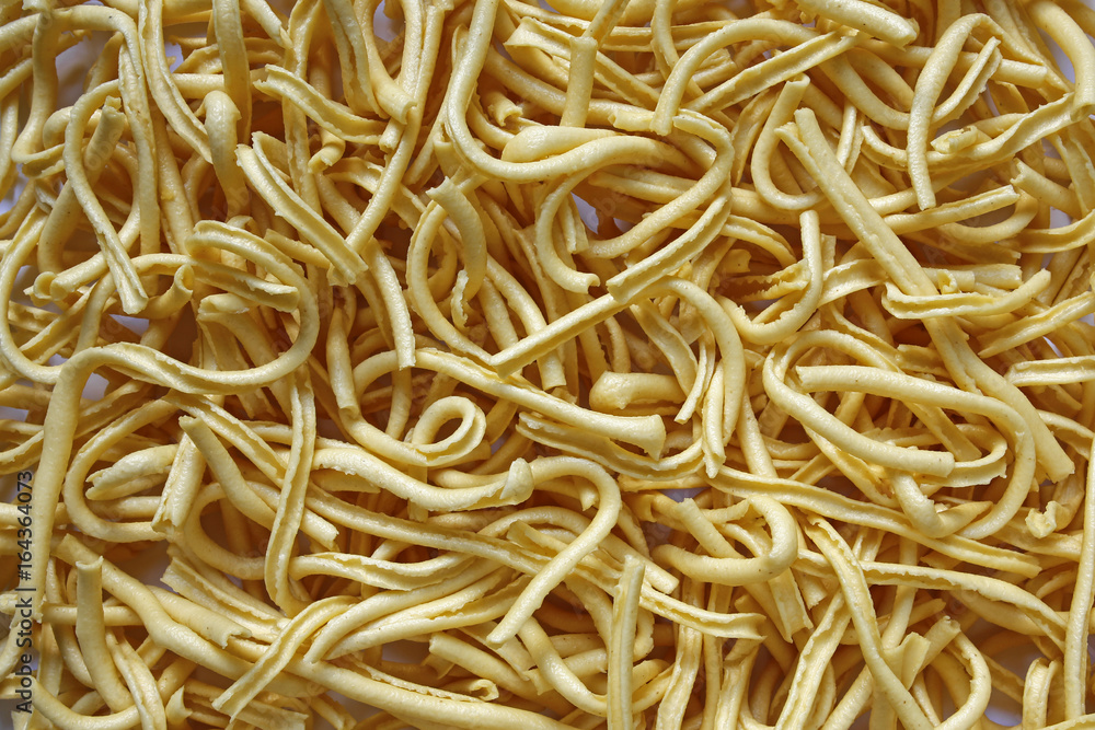 raw homemade pasta background