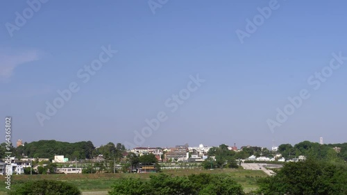 二子玉川　多摩川河川敷の風景 video UHD 1