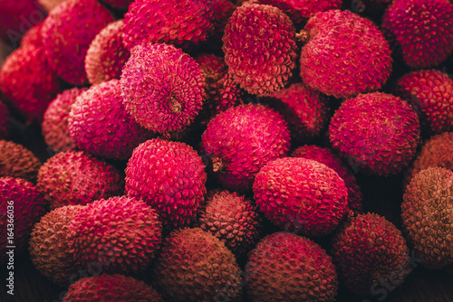Fresh lychee fruit