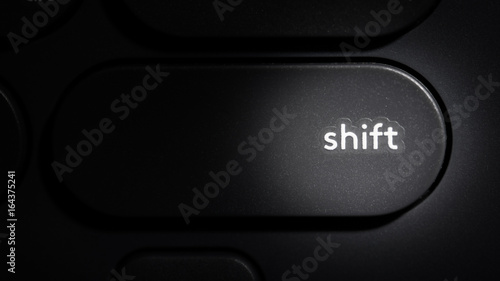 Shift Button on Computer Keyboard
