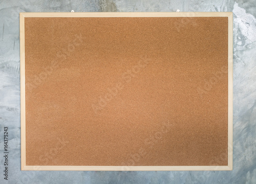 Blank Cork board
