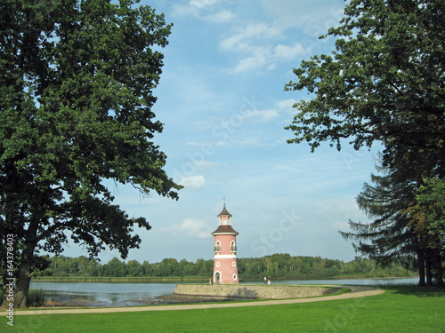 leuchtturm in bärnsdorf, sachsen photo