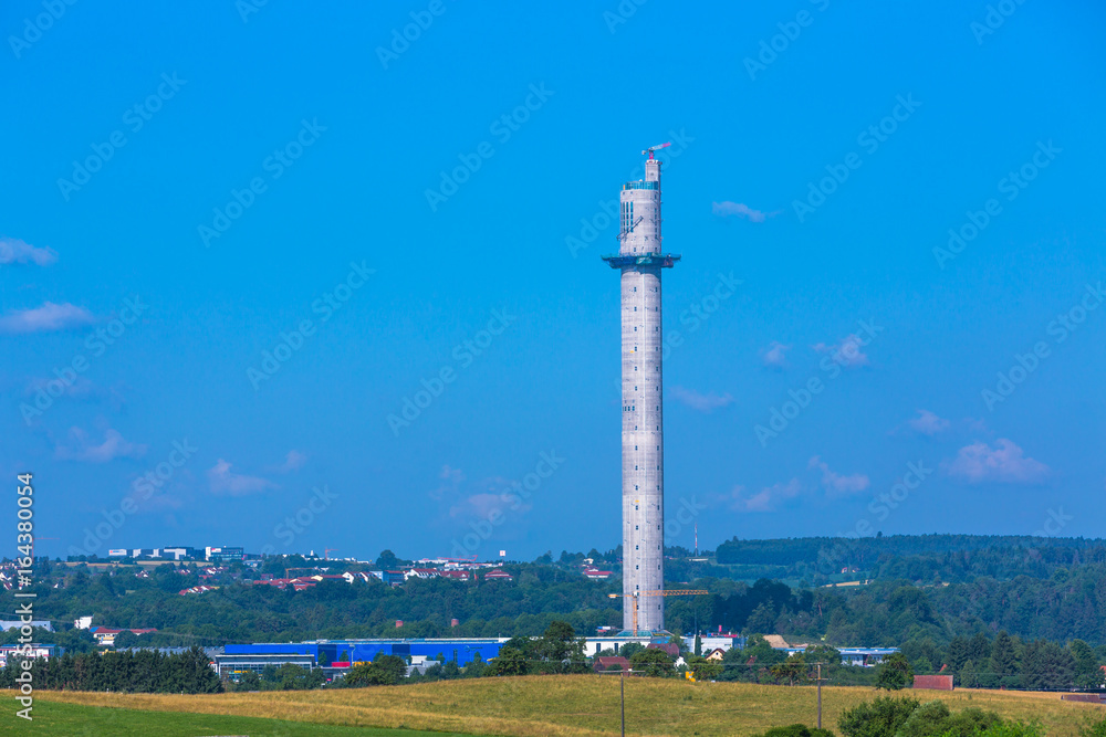 Obraz premium Testturm für Aufzüge bei Rottweil