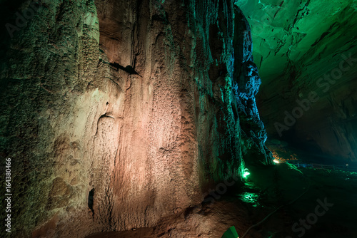 teng long Caves in lichuan, Hubei Provine, China photo