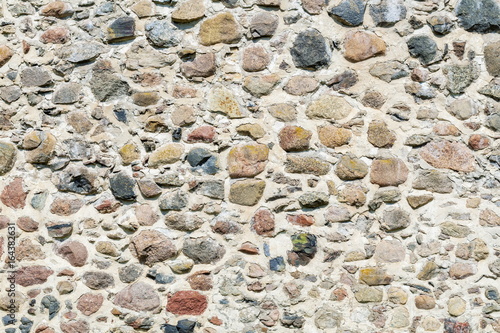 Wall of the stone castle