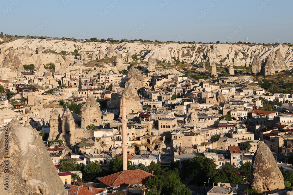 Goreme Town in Cappadocia