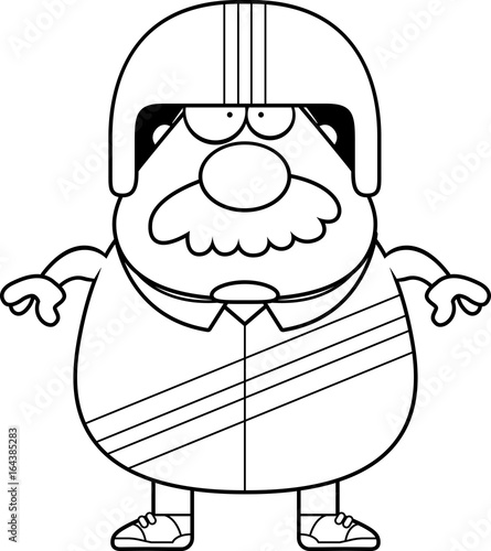 Cartoon Stuntman Mustache