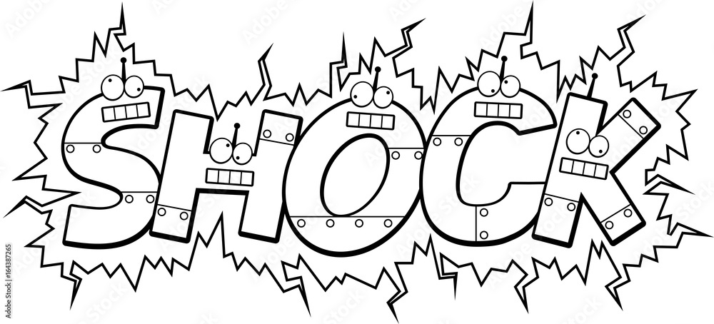 Cartoon Shock Text Cartoon Shock Text
