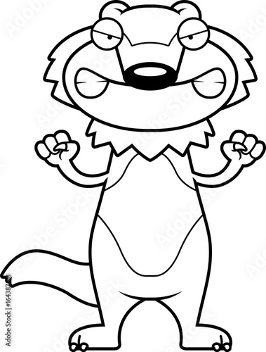 Angry Cartoon Wolverine