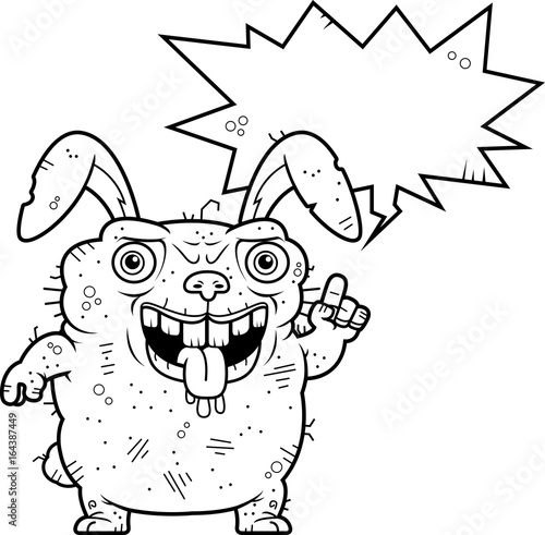 Ugly Bunny Talking
