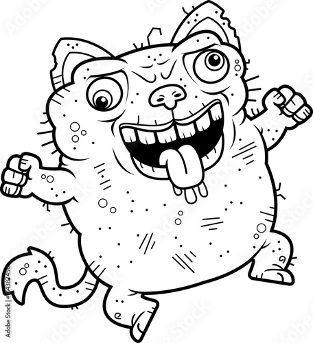 Crazy Ugly Cat