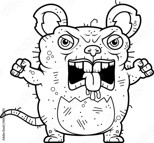 Angry Ugly Rat
