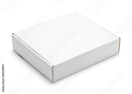 Box Flat White Closed © pixelrobot