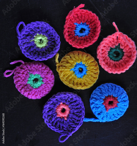 Tableau sur toile Crochet sample