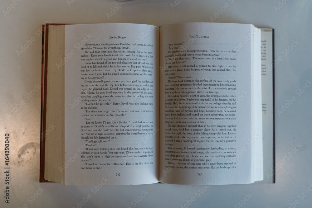 Fototapeta premium Opened book