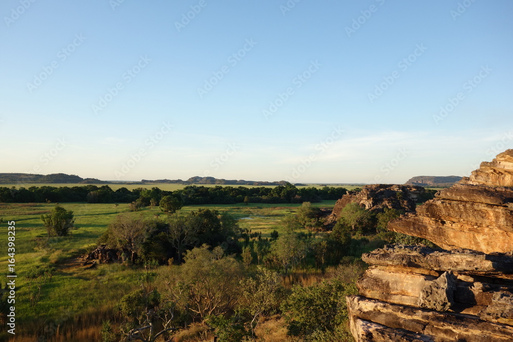 Obraz premium View from Ubirr, in Kakadu National Park Australia