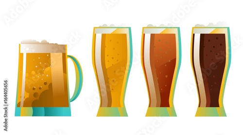 beer style flavors pints glasses