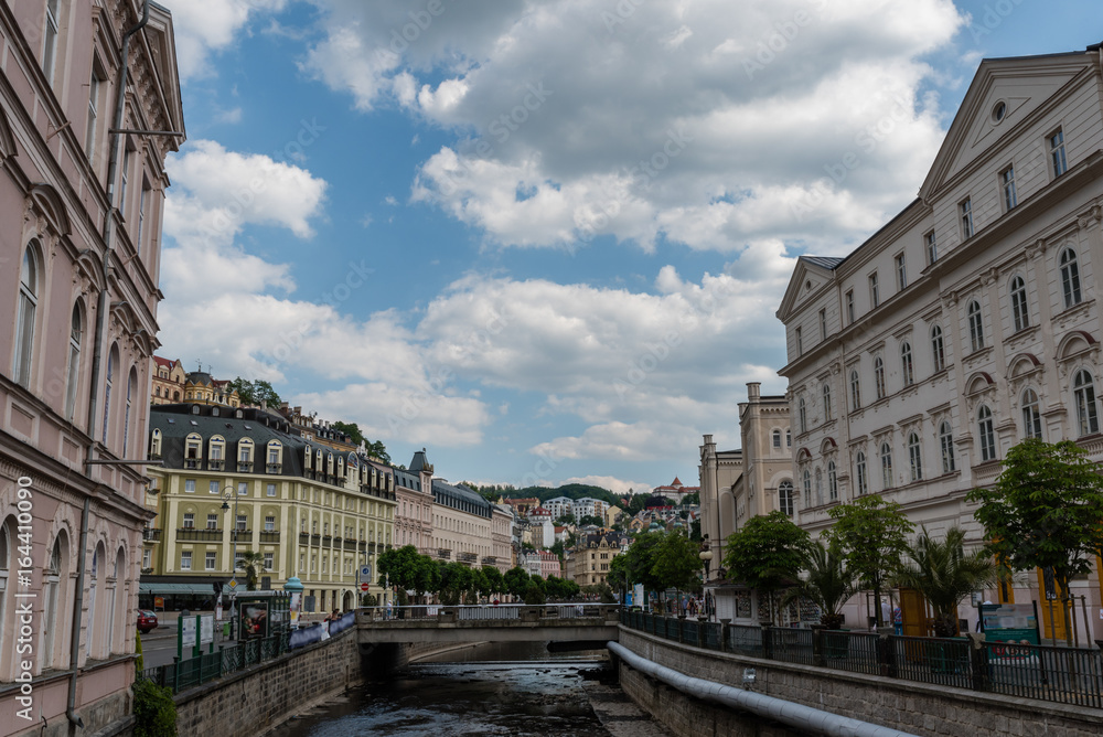 Karlovy Vary in the summer