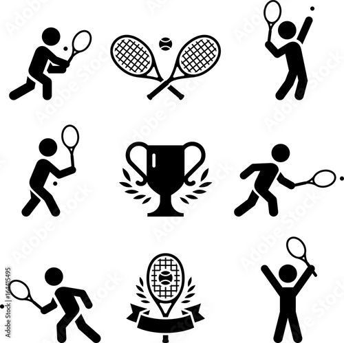 Tennis Icons - Black Series