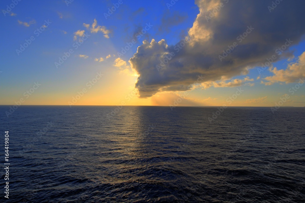 Obraz premium Caribbean sunset