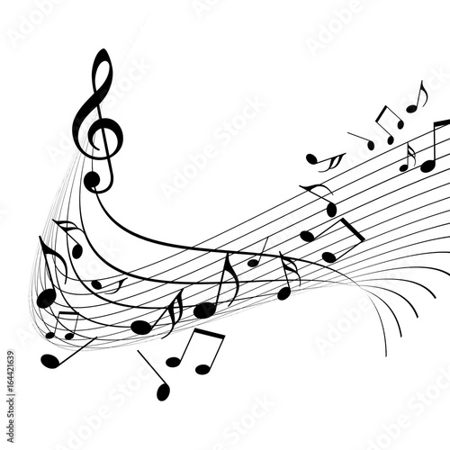 音楽 譜面 楽譜 Stock イラスト Adobe Stock