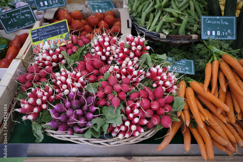 radis et carottes