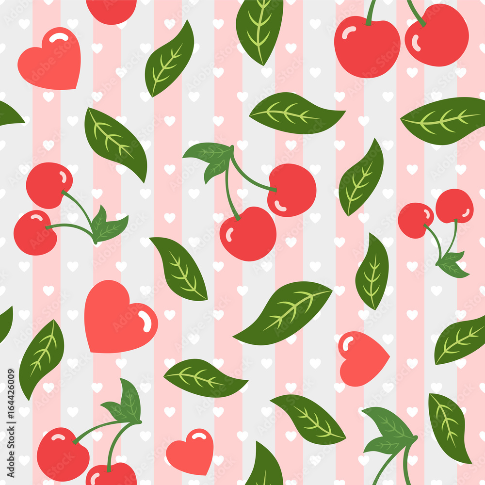 Summer Fruits Seamless Pattern