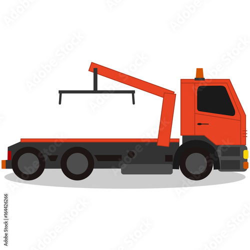Tow truck, for breakdown vehicle