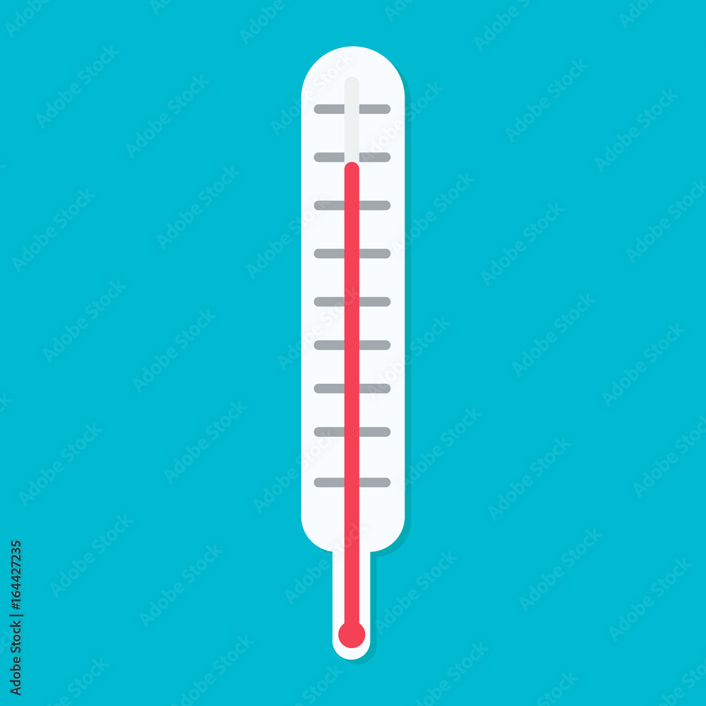 Medical thermometer icon. Medical thermometer icon.