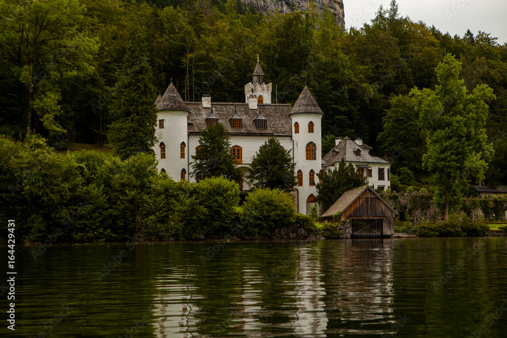 Hallstatt Austria cloudy Hallstatt Austria cloudy