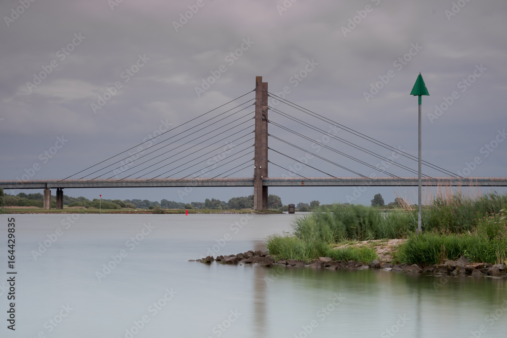 Bridge over river IJssel