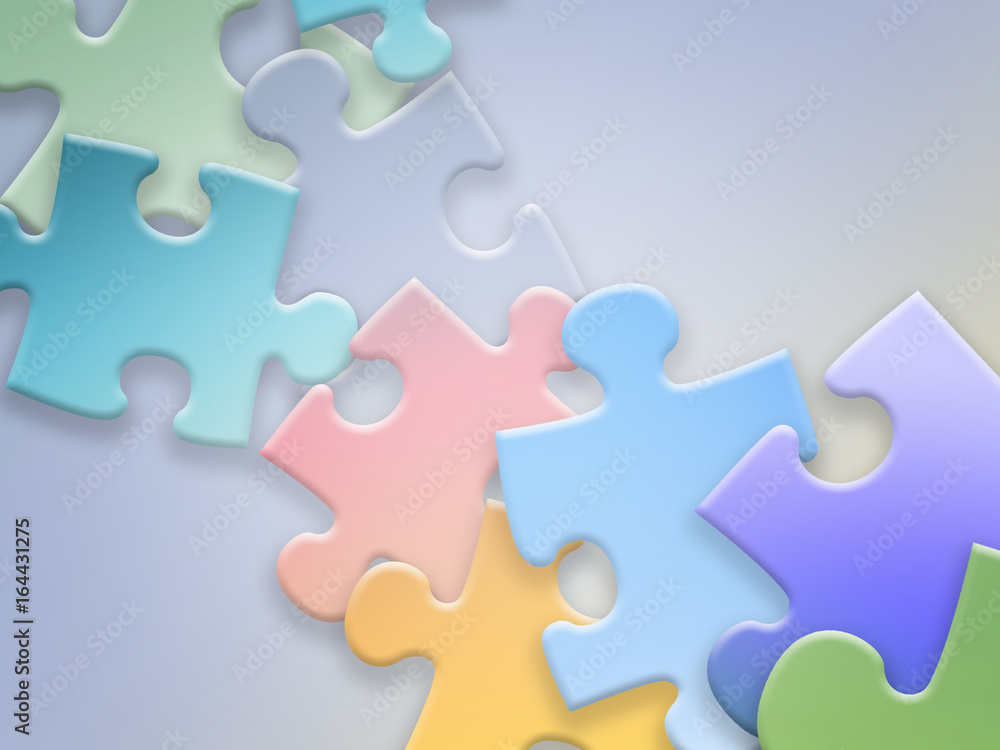 Abstract soft puzzle background Abstract soft puzzle background