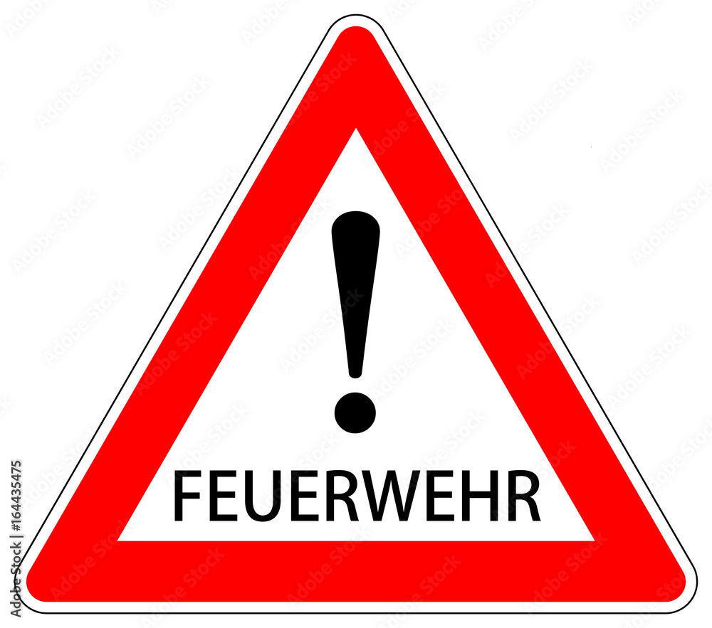 Feuerwehr! / Warndreieck Feuerwehr! / Warndreieck