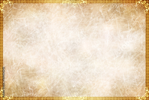 フレーム　和紙　金　背景