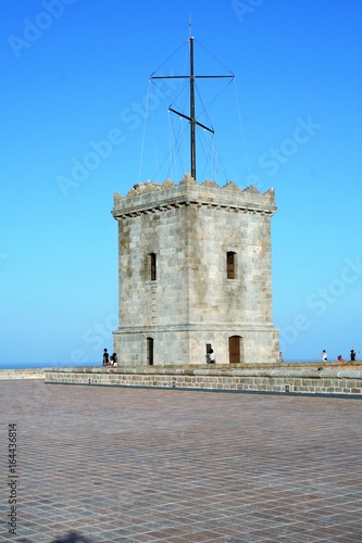 The castle of Barcelona