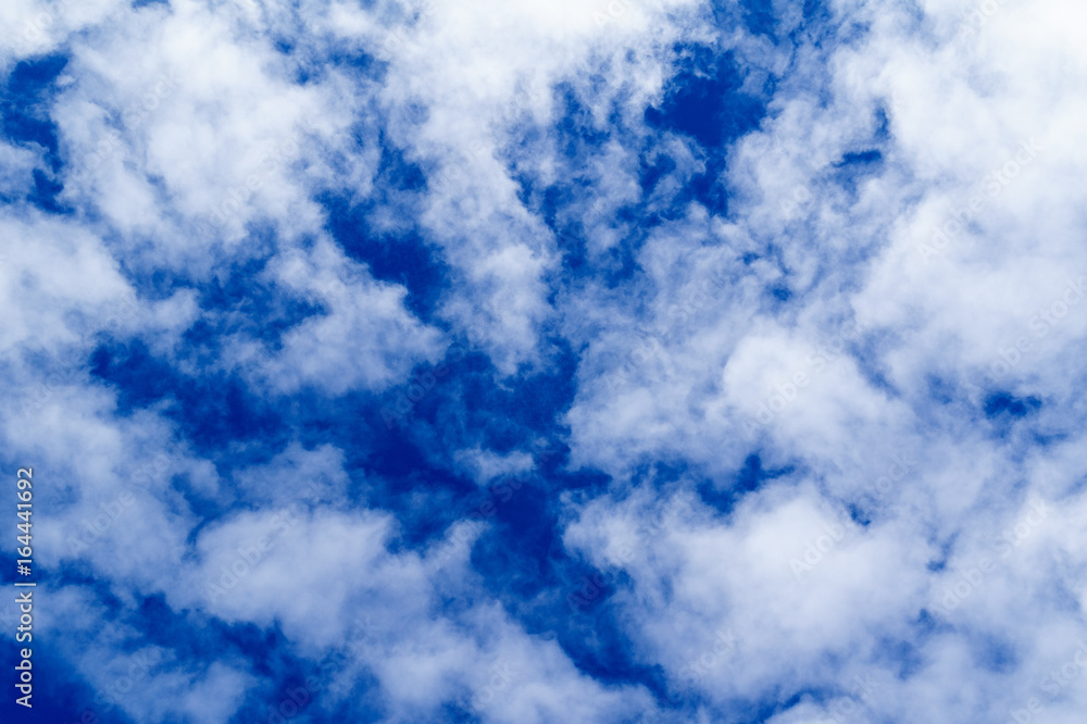 Blue sky with clouds Blue sky with clouds